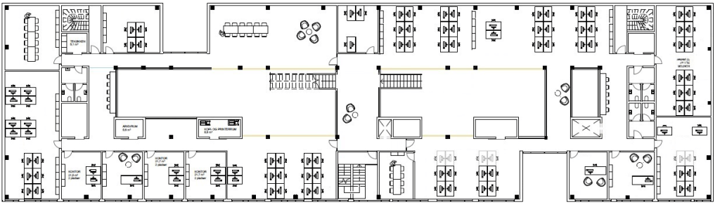 Etageplanerne afspejler dine muligheder for din virksomhed. Få kontor hos Skibsbyggerivej 5 tæt på Aalborg centrum. Kontorerne har god lydisolering, så du ikke forstyrres i dit daglige arbejde. Derudover er der mulighed for kantine, mødelokaler med AV-udstyr, parkering lige udenfor døren og kort afstand til Limfjorden og parker, hvor du kan gå en tur i pausen. Det er nemt at komme til og fra arbejde, da motorvejen og offentlig transport går lige udenfor døren fra Østerbro. Kontakt os i dag for at høre mere om dine muligheder for kontor hos os. Etageplaner så du kan få overblik over dine muligheder.